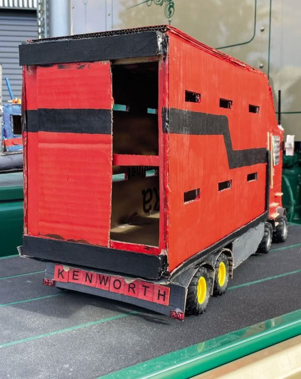 Cardboard creators - NZ Trucking